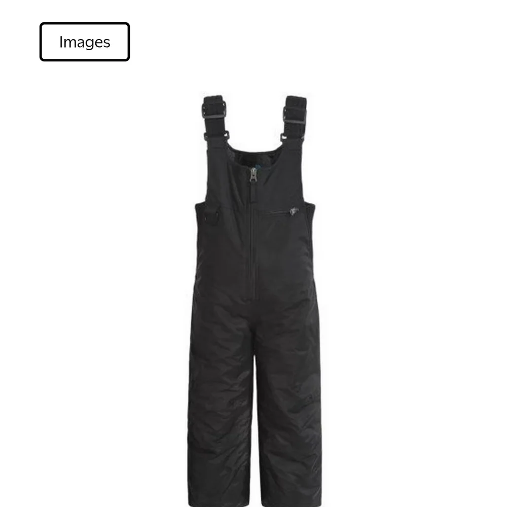 Outdoor Gear Unisex Kid's Cirque Bib - Black, Size 5